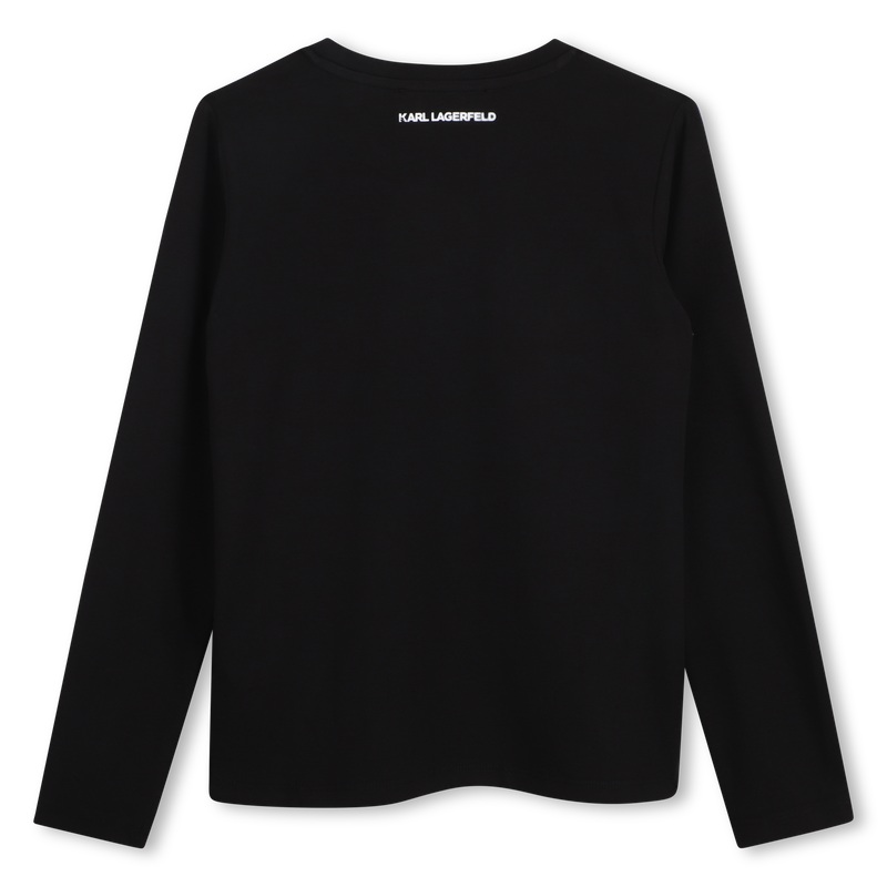 Camiseta de manga larga KARL LARGERFELD KIDS 
                        NIÑA