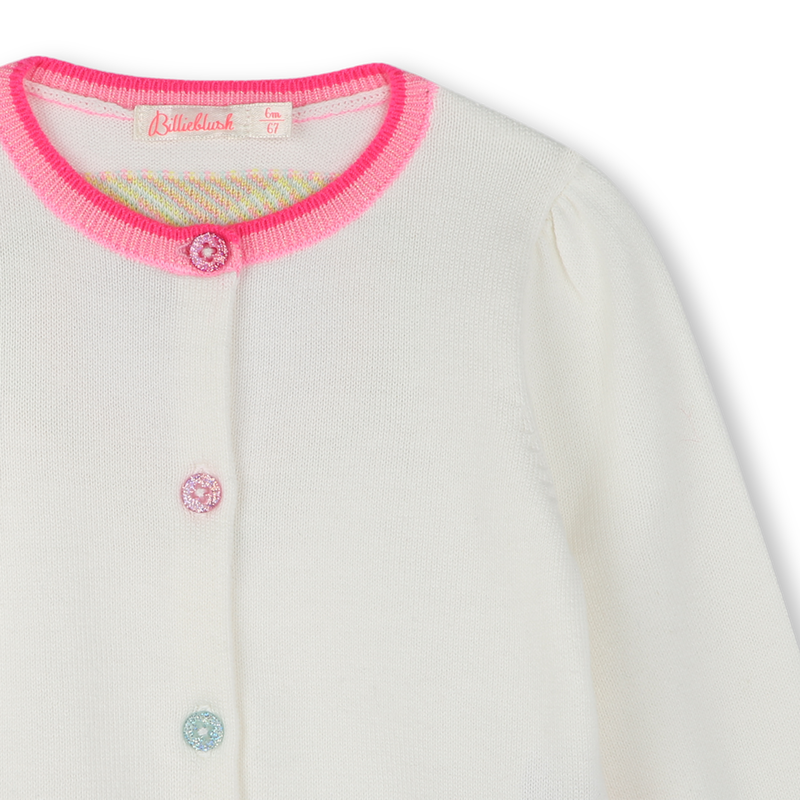 Rebeca de algod&oacute;n con botones BILLIEBLUSH 
                        NI&Ntilde;A