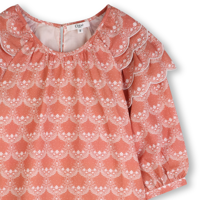 VESTIDO MANGA CORTA CHLOE 
                        NI&Ntilde;A