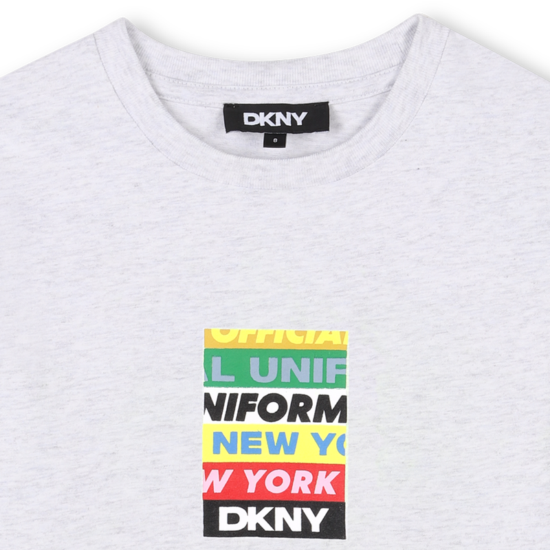 Camiseta de manga corta DKNY 
                        NI&Ntilde;O