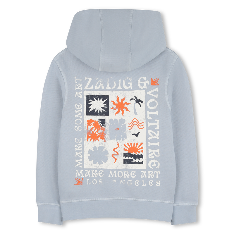 SUDADERA CON CAPUCHA ZADIG & VOLTAIRE 
                        NI&Ntilde;O