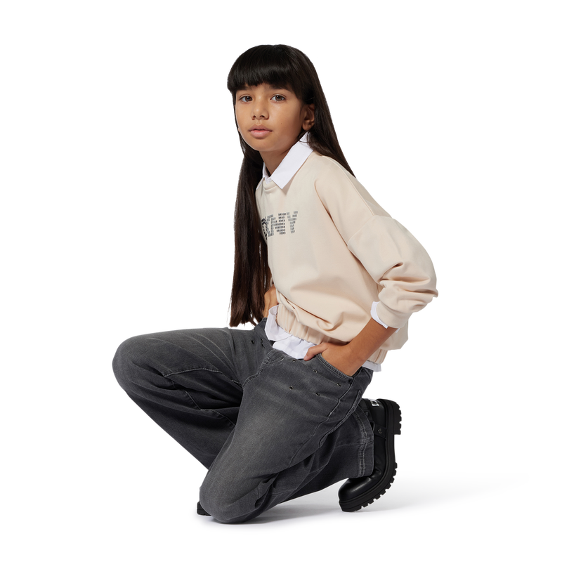 Pantal&oacute;n con cinturilla ajustable DKNY 
                        NI&Ntilde;A