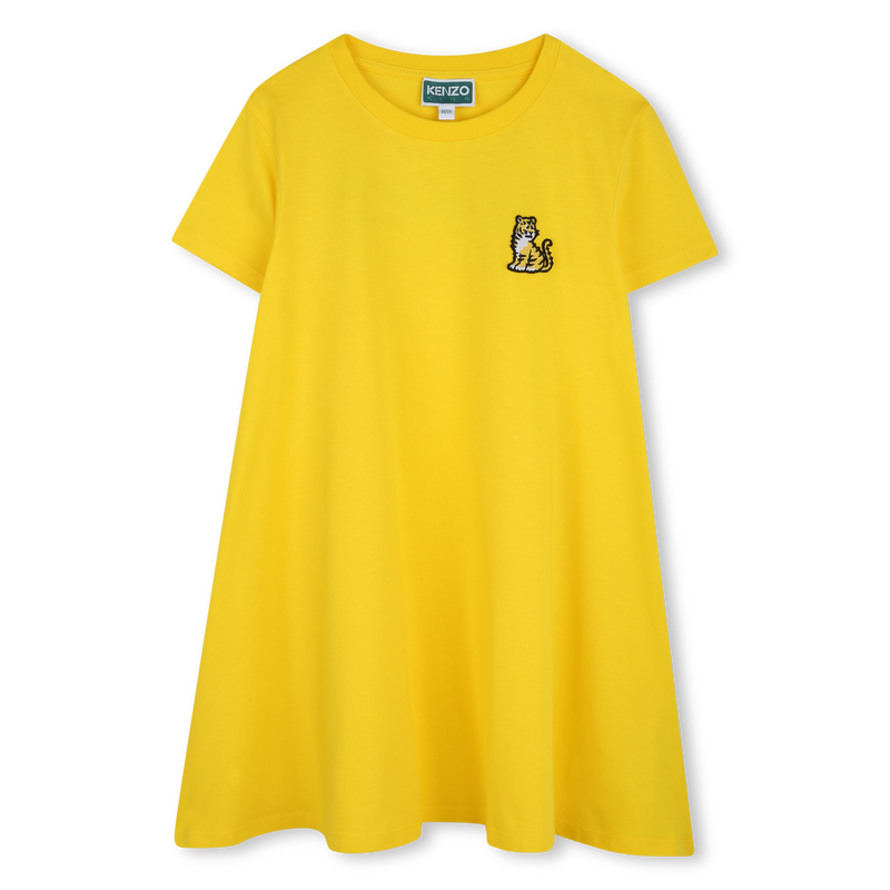 Vestido con insignia bordada KENZO KIDS 
                        NI&Ntilde;A