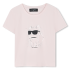 Camiseta de manga corta KARL LAGERFELD KIDS 
                    NI&Ntilde;A