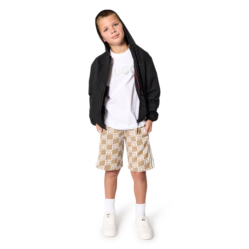 PANTALONES CORTOS JOGGER HUGO 
                        NI&Ntilde;O