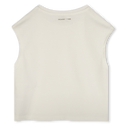 Camiseta algod&oacute;n de ceremonia MICHAEL KORS 
                    NI&Ntilde;A