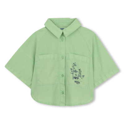 CAMISA POPLIN KENZO KIDS NIÑA