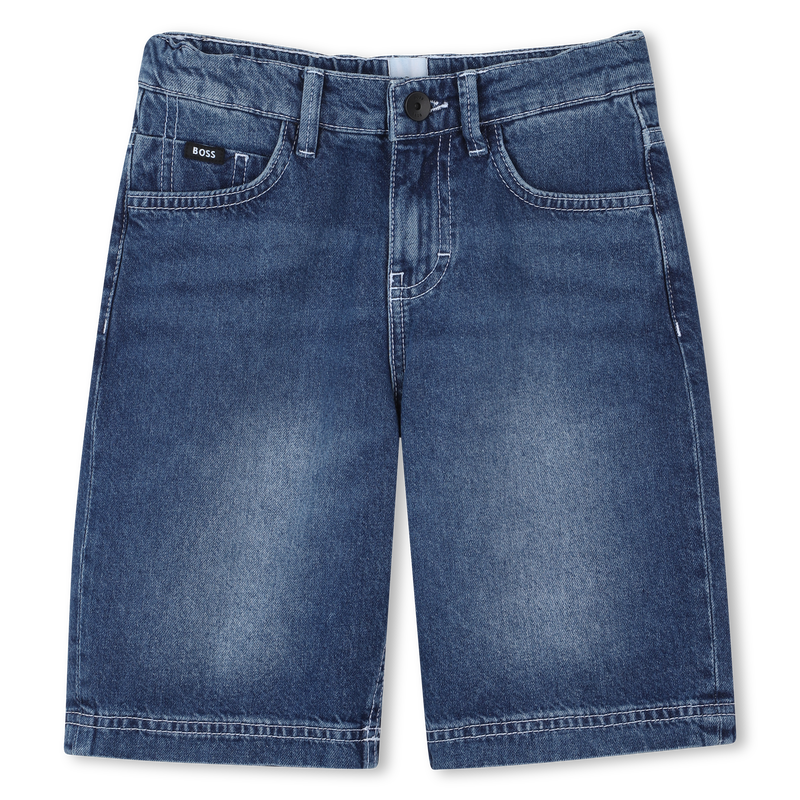 Pantal&oacute;n corto vaquero BOSS 
                        NI&Ntilde;O