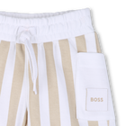 Conjunto camiseta + pantal&oacute;n corto BOSS 
                    NI&Ntilde;O