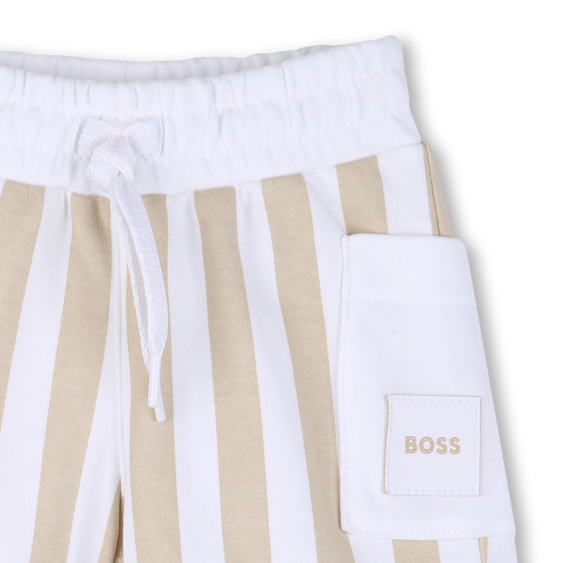 CONJUNTO CAMISETA + PANTAL&Oacute;N CORTO BOSS 
                        NI&Ntilde;O