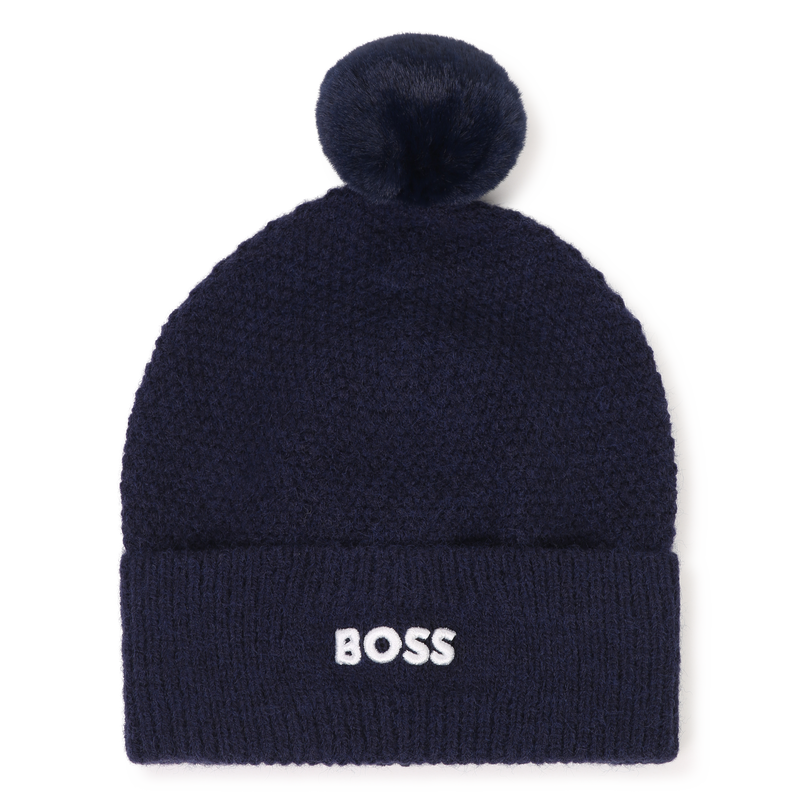 Gorro de punto BOSS 
                        NI&Ntilde;O