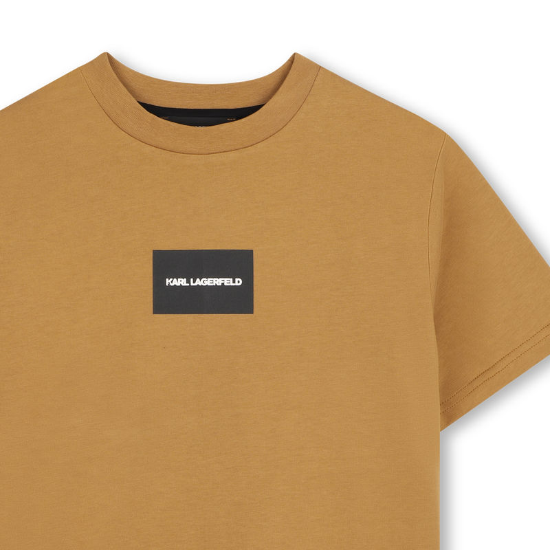 Camiseta de mangas cortas KARL LAGERFELD KIDS 
                        NI&Ntilde;O