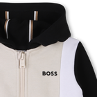 Chaqueta con capucha BOSS 
                    NI&Ntilde;O