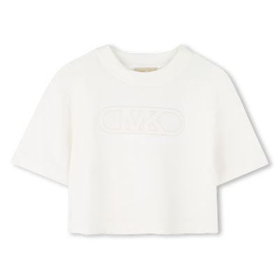 Camiseta bordada de algod&oacute;n MICHAEL KORS NI&Ntilde;A