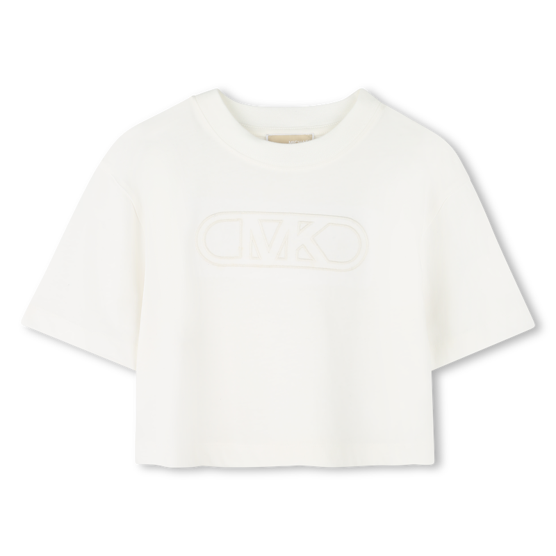 Camiseta bordada de algod&oacute;n MICHAEL KORS 
                        NI&Ntilde;A