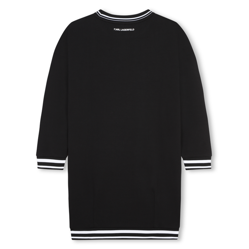 Vestido recto bicolor KARL LAGERFELD KIDS 
                        NI&Ntilde;A