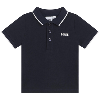 POLO DE MANGA CORTA BOSS NI&Ntilde;O
