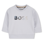 Sudadera fleece BOSS 
                    NI&Ntilde;O
