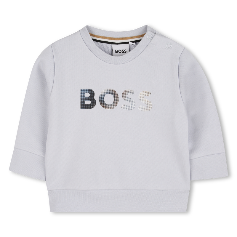 SUDADERA FLEECE BOSS 
                        NI&Ntilde;O