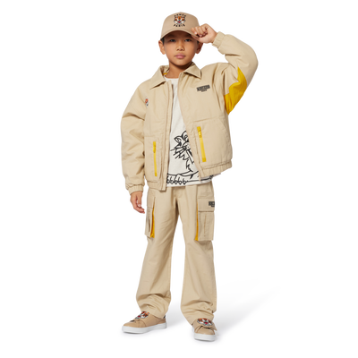 Pantalón de algodón KENZO KIDS NIÑO