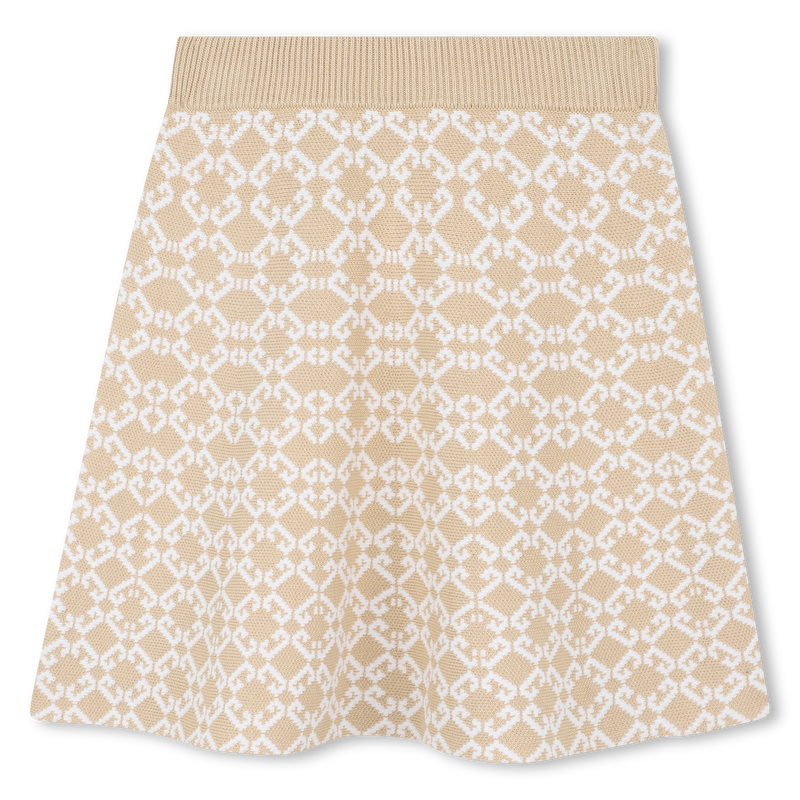 Conjunto de su&eacute;ter y falda skater GIVENCHY 
                        NI&Ntilde;A