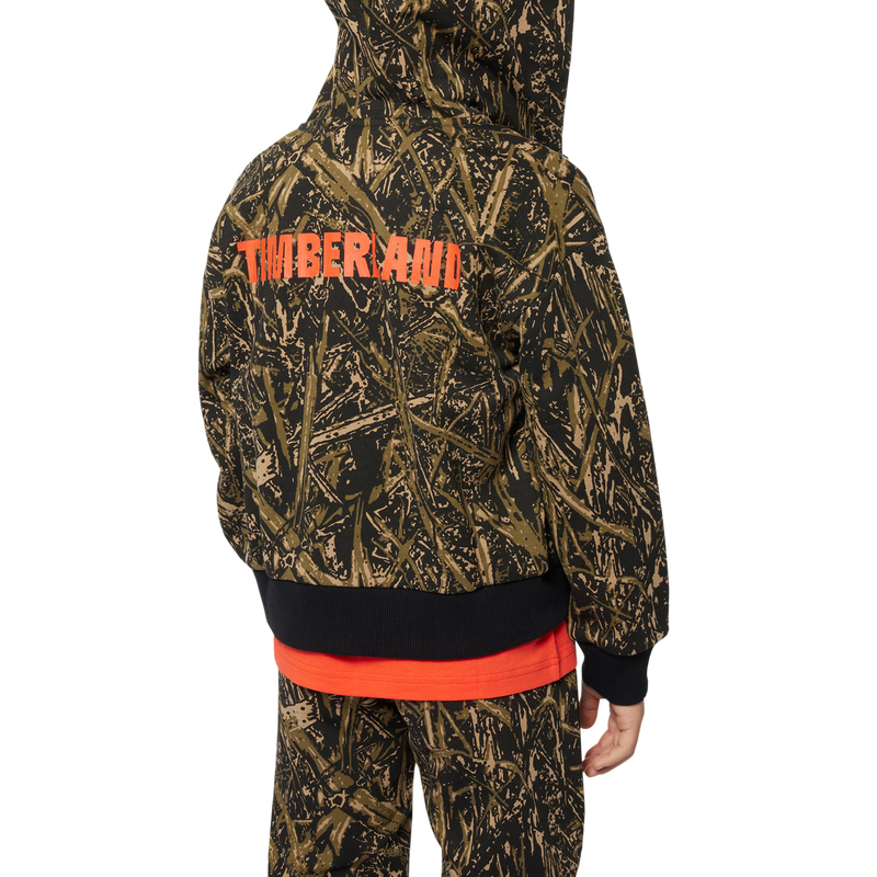 Sudadera mulet&oacute;n con capucha TIMBERLAND 
                        NI&Ntilde;O