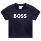 Camiseta de mangas cortas, MARINO, hi-res