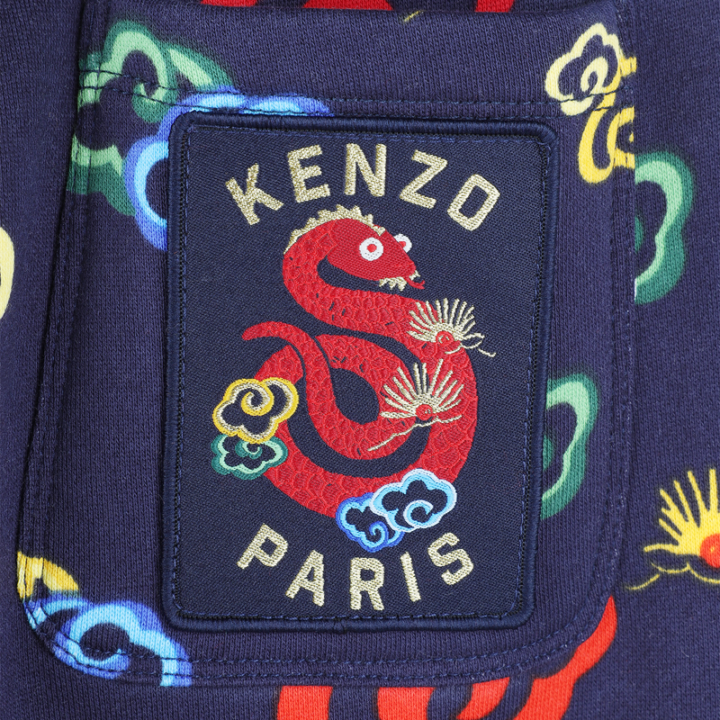 Pantal&oacute;n de ch&aacute;ndal estampado KENZO KIDS 
                        UNISEXO