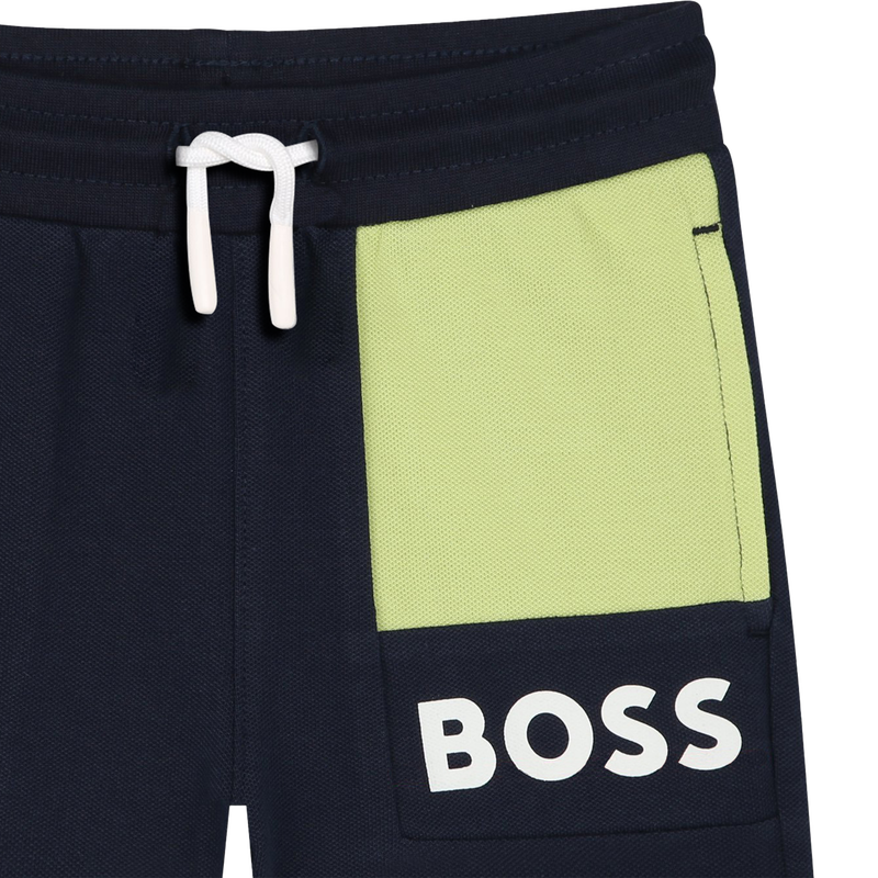 Pantal&oacute;n de algod&oacute;n forrado BOSS 
                        NI&Ntilde;O