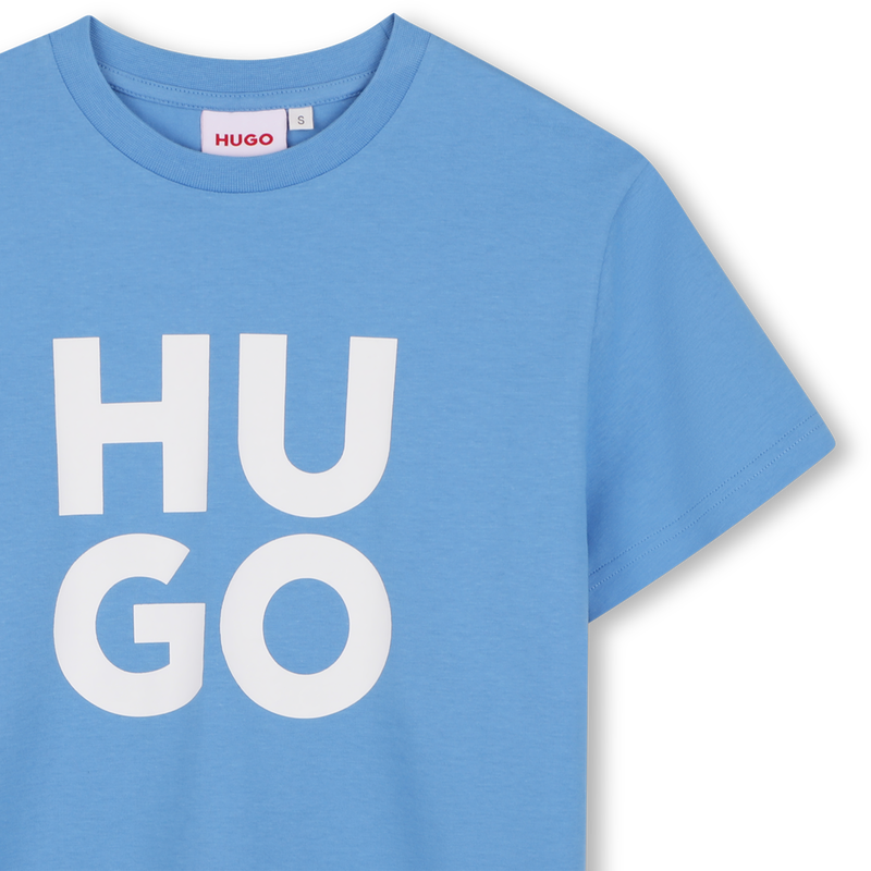 Camiseta de mangas cortas HUGO 
                        NI&Ntilde;O