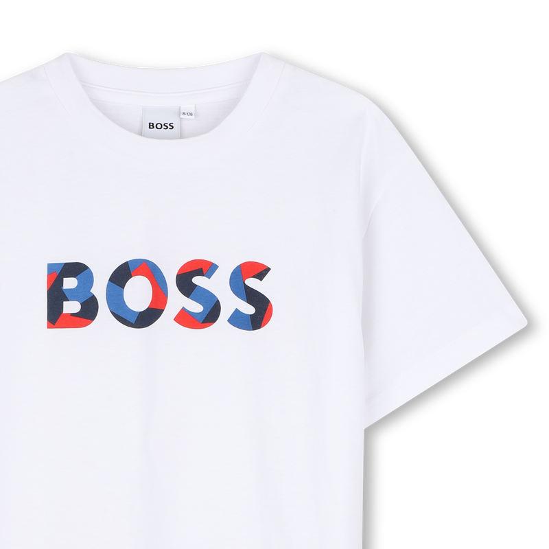 CAMISETA DE MANGA CORTA BOSS 
                        NI&Ntilde;O
