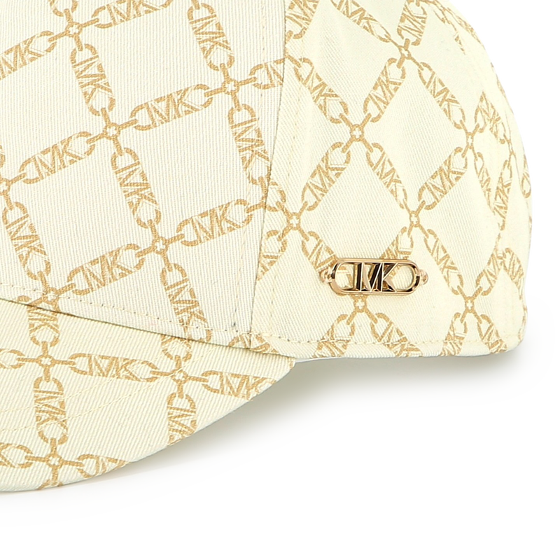 Gorra de sarga estampada MICHAEL KORS 
                        NI&Ntilde;A