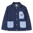 Cazadora vaquera de algod&oacute;n KENZO KIDS 
                    UNISEXO