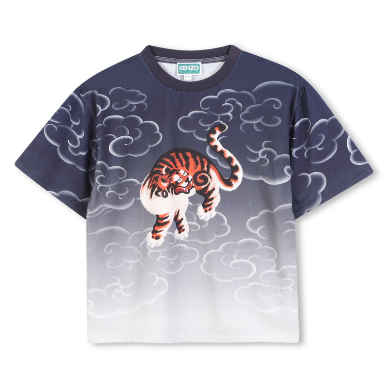 Camiseta de algod&oacute;n KENZO KIDS 
                        UNISEXO
