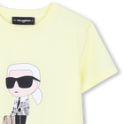 Camiseta de manga corta KARL LAGERFELD KIDS 
                    NI&Ntilde;O