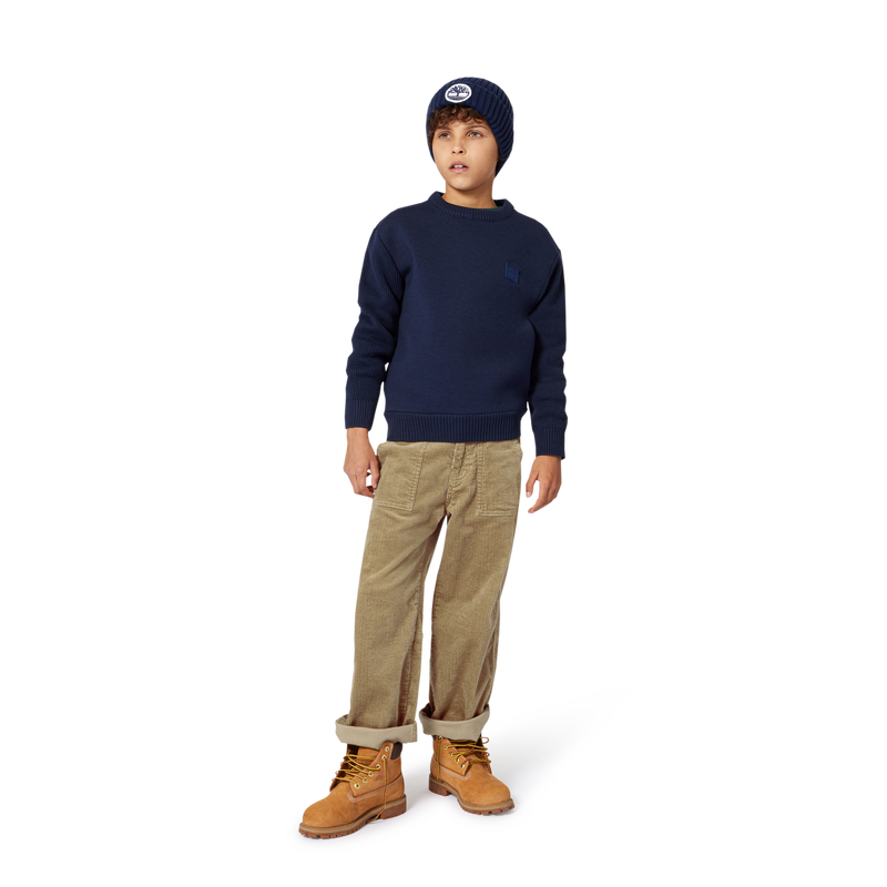 Sombrero de punto con logo TIMBERLAND 
                        NIÑO