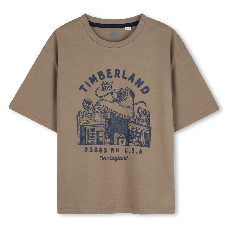 Camiseta de mangas cortas TIMBERLAND 
                        NI&Ntilde;O