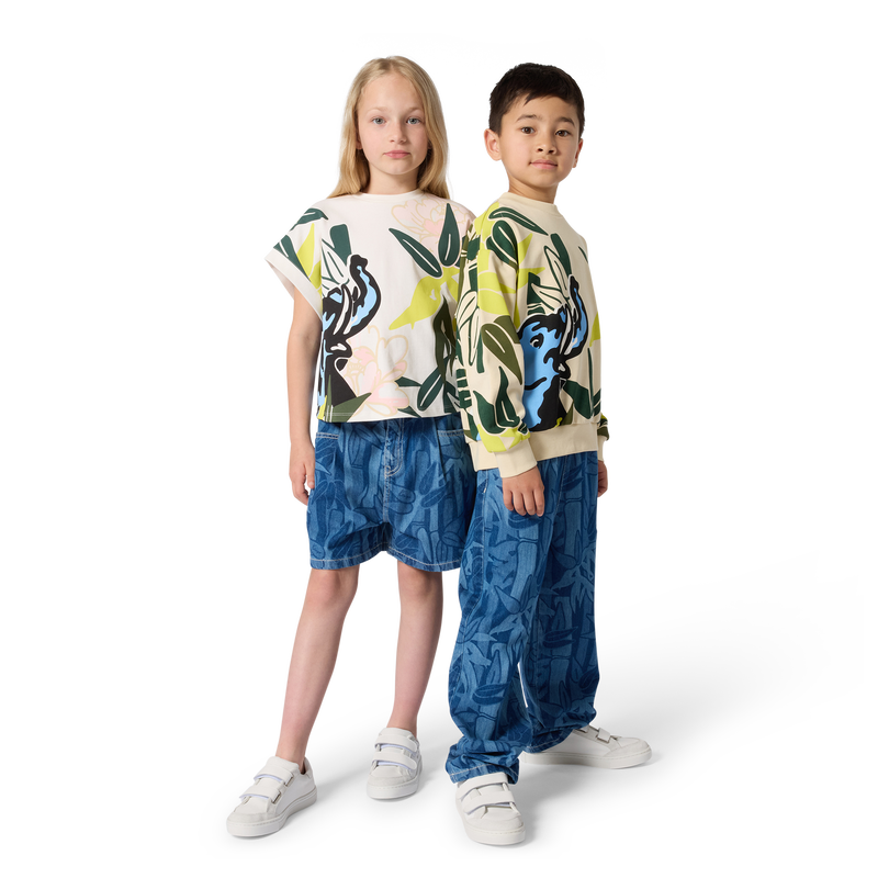 SUDADERA FLEECE KENZO KIDS 
                        NI&Ntilde;O