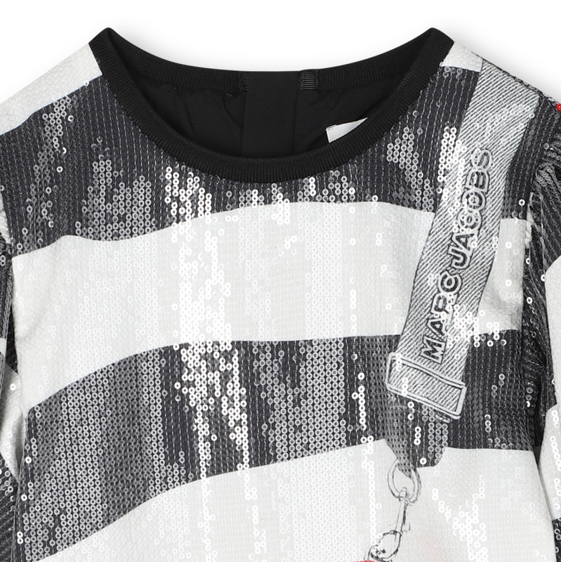 Vestido con estampado de cebra completo MARC JACOBS 
                        NI&Ntilde;A