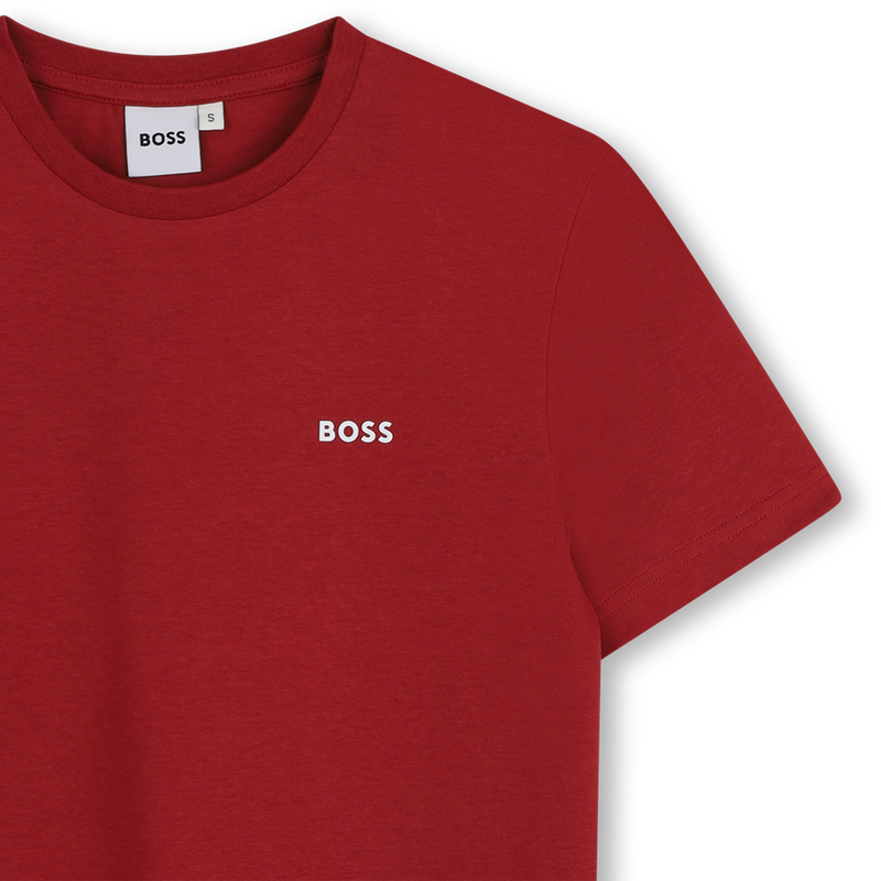 Camiseta de mangas cortas BOSS 
                        NI&Ntilde;O