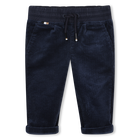 Pantal&oacute;n de terciopelo BOSS 
                    NI&Ntilde;O