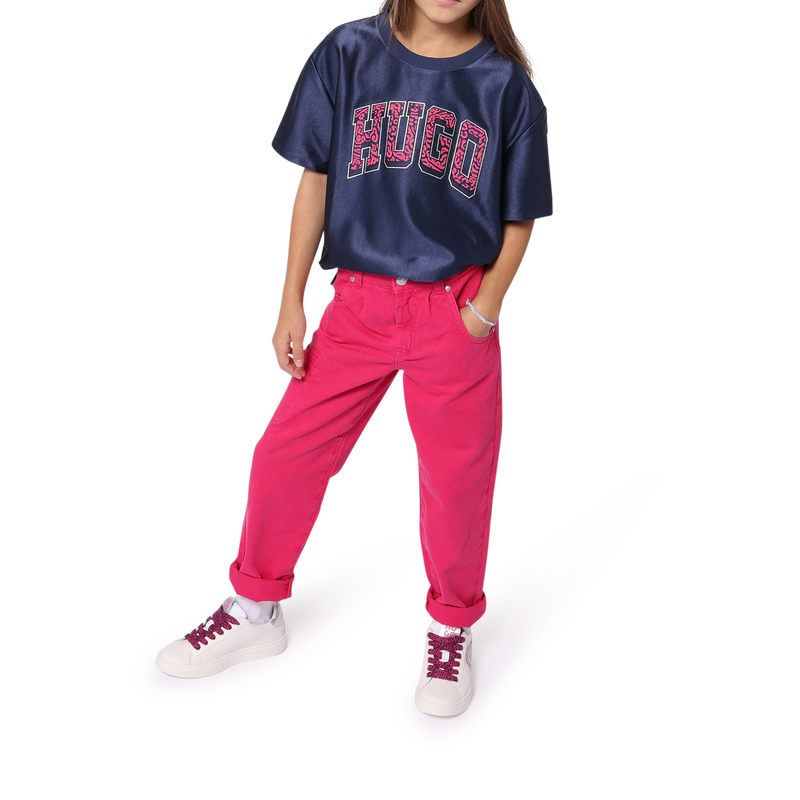 Deportivas con cordones HUGO 
                        NI&Ntilde;A