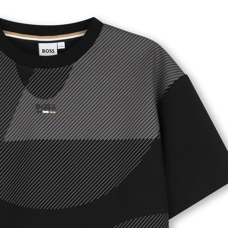 Camiseta de mangas cortas BOSS 
                        NI&Ntilde;O