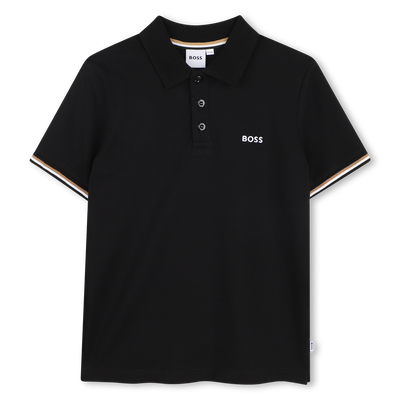 POLO DE MANGA CORTA BOSS NI&Ntilde;O