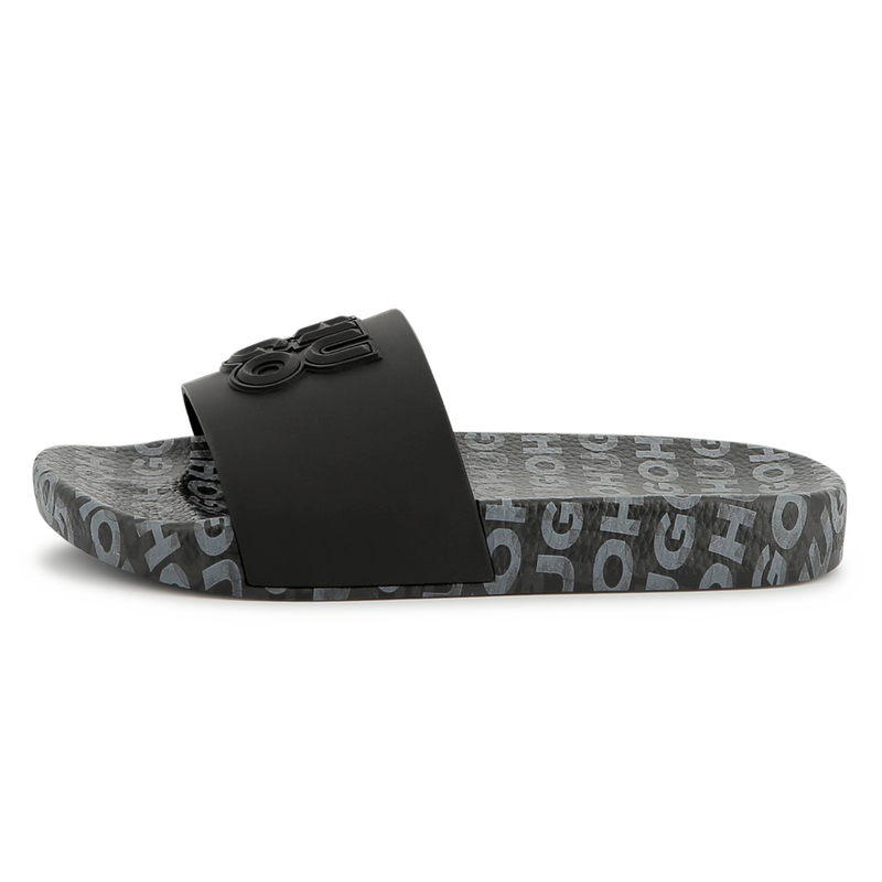 Chanclas ligeras con parches HUGO 
                        NI&Ntilde;O