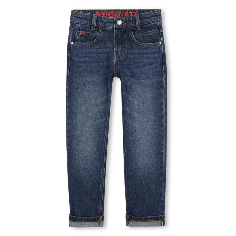 Pantal&oacute;n de denim HUGO 
                        NI&Ntilde;O