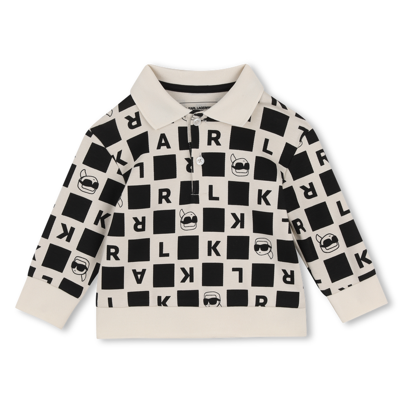 Conjunto de polo y pantal&oacute;n KARL LAGERFELD KIDS 
                        NI&Ntilde;O