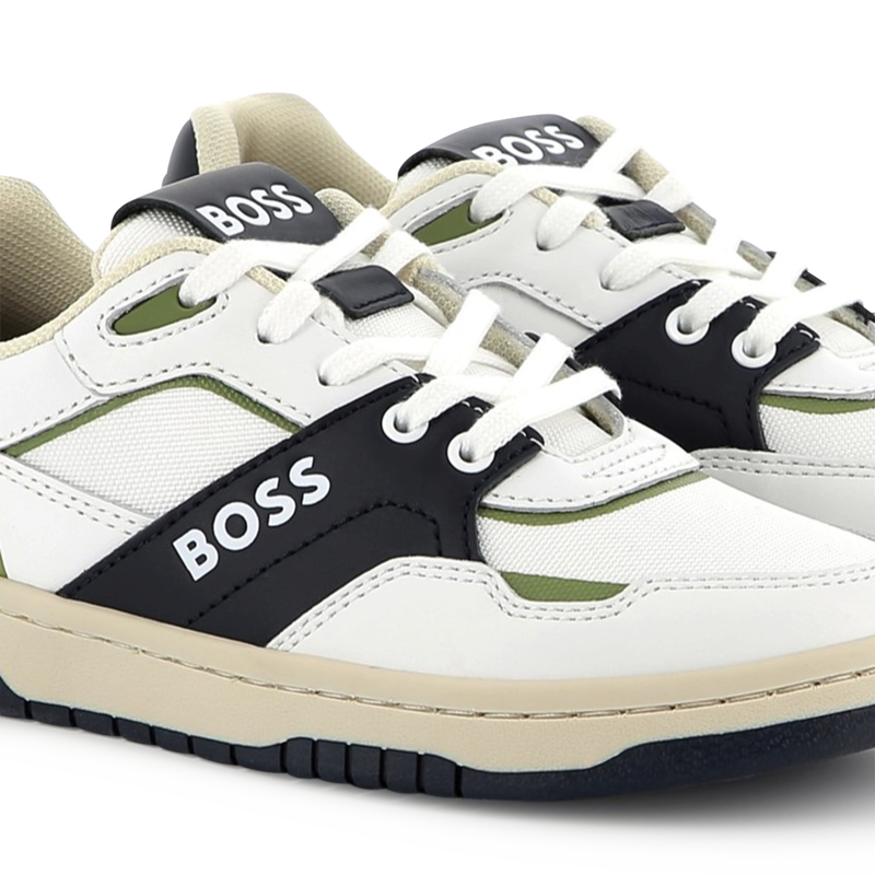 Zapatillas bimateriales BOSS 
                        NI&Ntilde;O