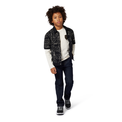 Camisa de punto de manga corta KARL LARGERFELD KIDS NIÑO
