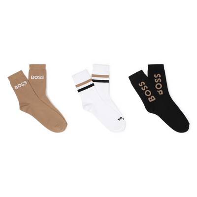 Pack de 3 pares de calcetines BOSS NIÑO
